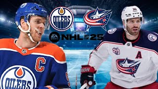 Oilers vs Blue Jackets  October 29 2024 Highlights [upl. by Iznekcam990]