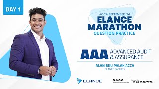 Elance Marathon Question Practice  Revision  AAA  Day 1  Alan Biju Palak ACCA  ACCA Sept ‘24 [upl. by Greenwell]