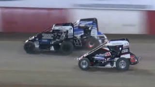 HIGHLIGHTS USAC Western States Midgets  Thunderbowl Raceway  Faria Memorial  422022 [upl. by Alayne]