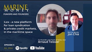 Episode 5  iLex Arnaud Teissier  Marine Moneys Funders and Founders Series [upl. by Shaver]