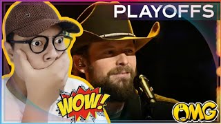 Jake Tankersley sings Cody Johnsons quotThe Painterquot to His Wife  Voice Playoffs  NBC Reaction [upl. by Waldo737]