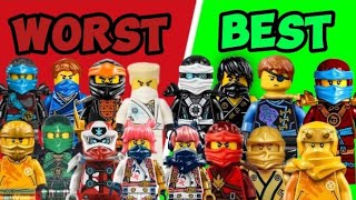 Ranking Every Ninjago Ninja Suit [upl. by Sikras813]