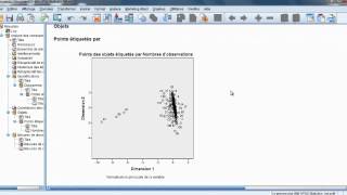 Formation SPSS Analyse en Correspondance Multiple ACM [upl. by Nehttam]