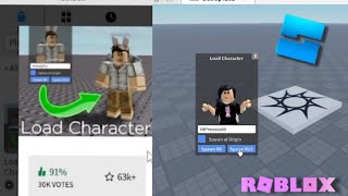 Tutorial How to Load your Character or add your friends avatar in Roblox Studio for FREE UPDATED [upl. by Almena]