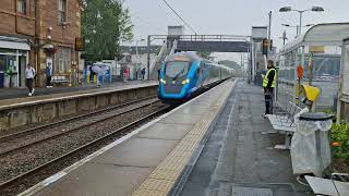 Trains at Uddingston 2 1824 [upl. by Ashling]