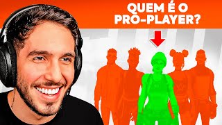 QUEM É O PRO 20 4 NOOBS VS 1 PRO DISFARÇADO 1 [upl. by Names]