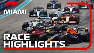 Race Highlights  2022 Miami Grand Prix [upl. by Okomot]