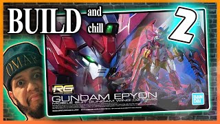 Building the Real Grade GUNDAM Epyon with OMAR CIVILsound Build and Chill [upl. by Fabrianne]