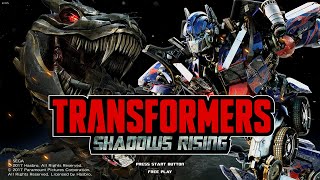 Transformers Shadows Rising  Full Playthrough Teknoparrot [upl. by Dotti]