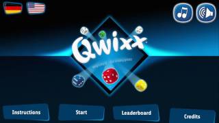 Qwixx  iOS Board Games First Look [upl. by Anazraf]