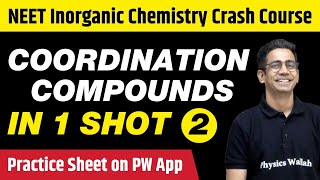 COORDINATION COMPOUNDS in One Shot Part 02  All Concepts Tricks amp PYQs  Class 12  NEET [upl. by Alexandrina]