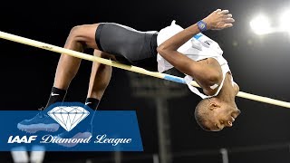 Top 13 Mens High Jump AllTime  IAAF Diamond League [upl. by Ayotnahs]