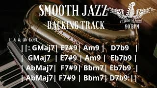 Backing Track Smooth Jazz in G amp Ab Example 04 [upl. by Teodor204]