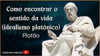 Platão  Como encontrar o sentido da vida idealismo platônico [upl. by Schindler981]