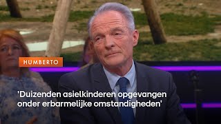 Kinderrechtencollectief luidt noodklok om omstandigheden asielkinderen in noodopvang  HUMBERTO [upl. by Dralliw]