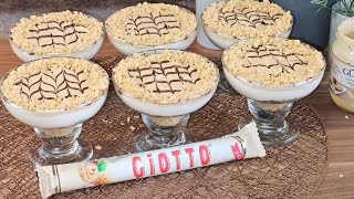 Giotto Dessert aus dem Glas mit einer leckeren Haselnusscreme No Bake Dessert [upl. by Sophronia608]