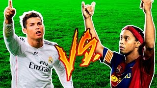 Cristiano Ronaldo VS Ronaldinho Gaúcho ● A Batalha Dos Ronaldos ● HD [upl. by Flam]