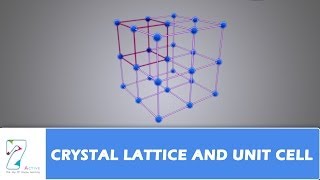 CRYSTAL LATTICE AND UNIT CELL [upl. by Eam]