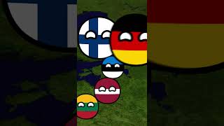 Finland Lettland countryball germany countryballanimation [upl. by Lizned]