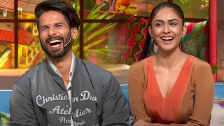 The Kapil Sharma Show  Movie Jersey Uncensored Footage  Shahid Kapoor Mrunal Thakur [upl. by Nowell]