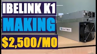 IBeLink BMK1 Profitability reviews Kadena Miner IBeLinkBMK1 [upl. by Lull]