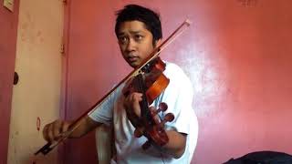 Dahil Sayo  Inigo Pascual Live Violin Cover [upl. by Tteraj]