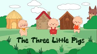 Three Little Pigs  Kids Story in English  Bedtime stories [upl. by Yrelav]