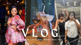 VLOG COME WITH ME TO JOBURG ft LOTS OF TALKING GIRLS NIGHT IN  MORE MANDISA MPOTSANG [upl. by Morgun]