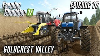 Lets Play Farming Simulator 2017  Goldcrest Valley  Episode 17 [upl. by Akinas309]