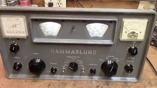 Hammarlund HQ110A Hallicrafters SX100 Solid State Conversion [upl. by Hplodur]