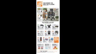 Home Depot Ad June 8 – June 18 2023 Father’s Day Sale [upl. by Ailisec]