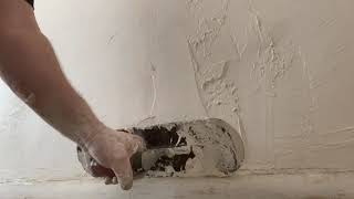 Patching Skimcoating and Priming Before Wallpaper [upl. by Gamin]