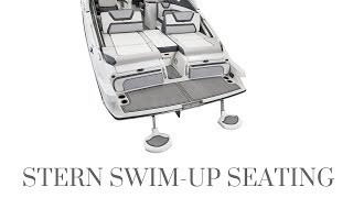 Yamaha’s Innovative Swim Up Stern Seating [upl. by Darlleen941]