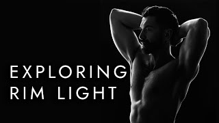 How to Master Rim Light OneLight Setup for Dramatic Portraits  Lighting Handbook Vol 2 [upl. by Arvonio]