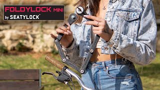 Foldylock Mini  Premium Folding Bike Lock [upl. by Asus130]