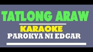 Tatlong Araw Live Inuman session Vol 2 Backing Track Karaoke  Parokya Ni Edgar [upl. by Yde]