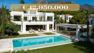 Housetour Altos Reales 2 I € 12950000 I Golden Mile Marbella [upl. by Nikolas607]