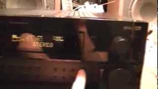 Pioneer VSX24TX Elite THX Receiver Repair and Demonstration Kitchen Table Electronics Repair [upl. by Saltsman]