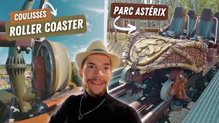 🎢Comment fonctionne une MONTAGNE RUSSE au Parc Astérix  Coulisses de TOUTATIS [upl. by Adlecirg110]