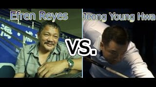 Efren Reyes  vs  Jeong Young Hwa  The 2014 World 9 Ball Championship [upl. by Ed]