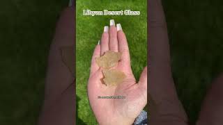 Libyan Desert Glass vs Moldavite  Metaphysical Properties [upl. by Adlaremse]