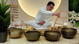 Revitalize Your Mind Tibetan Singing Bowls for Mental Clarity [upl. by Rik]