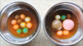 How to make Tang yuan 汤圆ondesweet glutinous rice ballchewy ball Recipe dong zhi 冬至 [upl. by Edee]