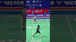 Best rally from momota badminton badmintongirlsdoitbest badmintonlovers badmintonhighlights [upl. by Hako]