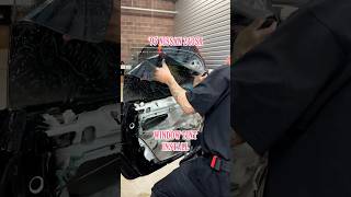 WINDOW TINT INSTALL IN LESS THAN 30 SECONDS  ‘95 240SX windowtint [upl. by Anos]