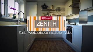 Wilsonart Zenith Installation Guide  How to Fit Compact Laminate Worktops [upl. by Julianna]