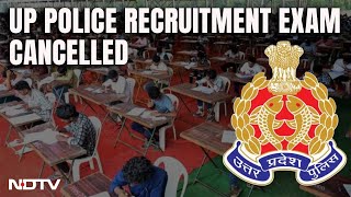 UP Police Recruitment Exam Applicants quotHappy Paper Wasnt Cancelledquot [upl. by Avalsorim]