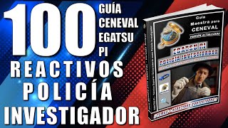 Guía CENEVAL EGATSU POLICÍA INVESTIGADOR  100 Reactivos Ejemplo ¡Resuelta y Actualizada [upl. by Tlaw349]