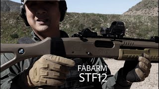 Shotgun 12Gauge FABARM STF12 Ridiculously smooth pump action 산탄총 샷건 [upl. by Debby]