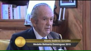 Entrevista con Alberto Baillères recipiendario de la Medalla Belisario Domínguez 2015 [upl. by Eiramik267]